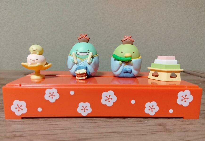 筆者撮影（株式会社リーメント、すみっコぐらしのひなまつり）