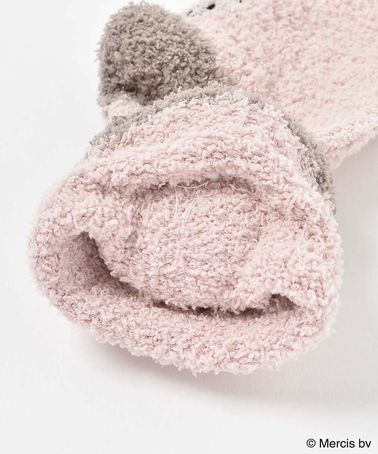 出所：ブルーブルーエ公式　ミッフィーマスコット付ルームソックス