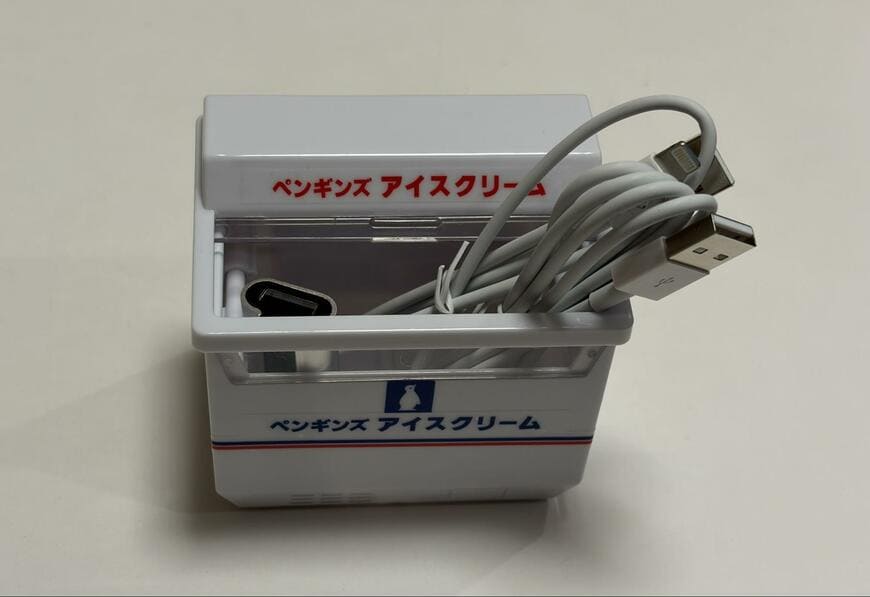 筆者撮影（キャンドゥ、日本の町並み アイスクリームケース）