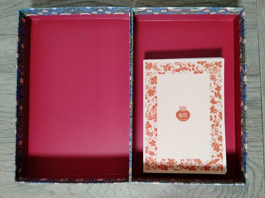 筆者撮影（セリア、文具小物収納BOX フタつき マスターピースコレクション/WM）