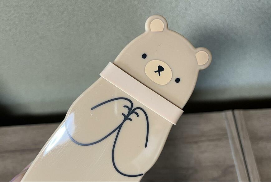 ダイソー、弁当箱(ダイカット、二段式)410mL