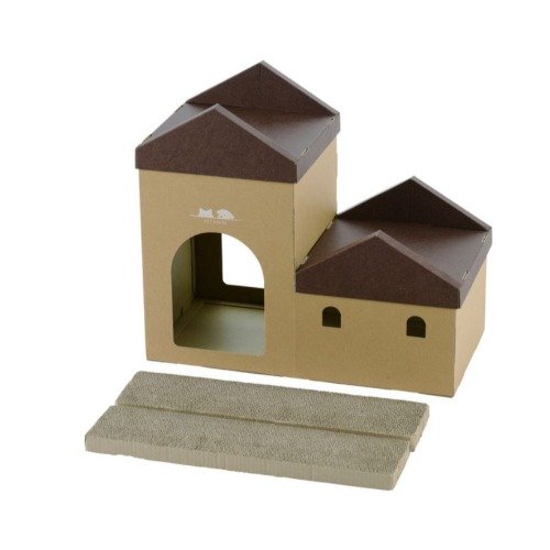 DCM株式会社 段ボールハウスステップ ペット用