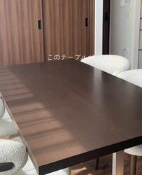「これやりたい！」【リメイクシート貼るだけDIY】キズが増えた「木目調のテーブル」→「ホワイトのおしゃれテーブル」に大変身