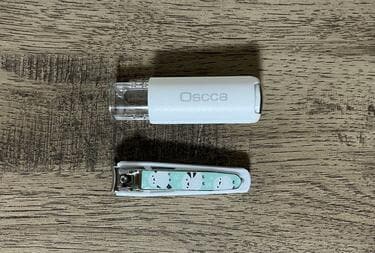 キャンドゥの「シマエナガデザインのミニ爪切り」がかわいい！印鑑