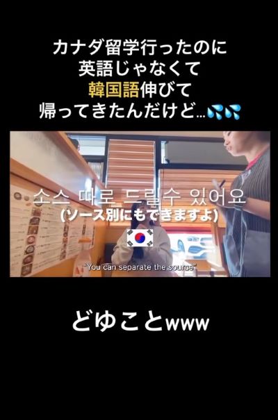 投稿動画のワンシーン