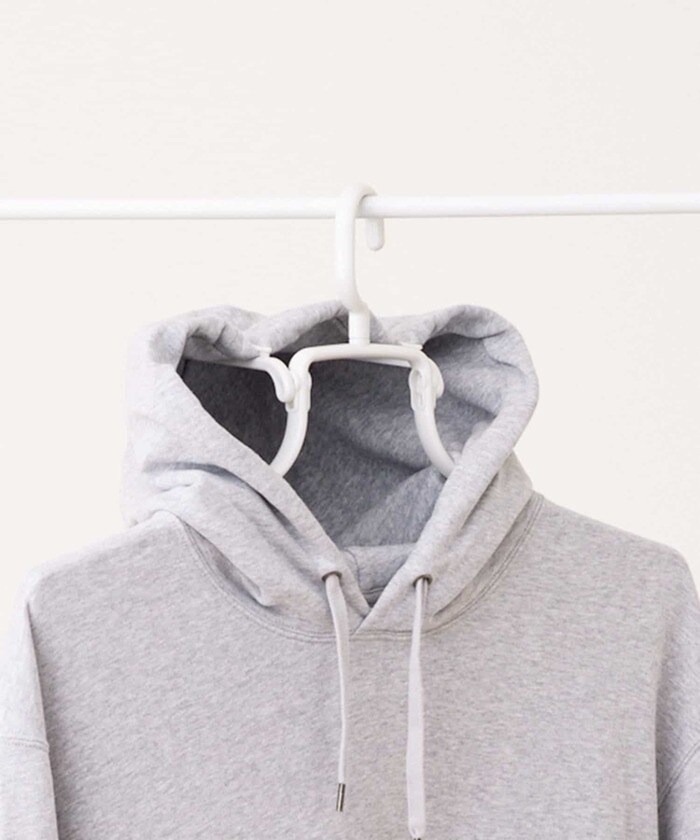 フードが乾きやすいハンガー