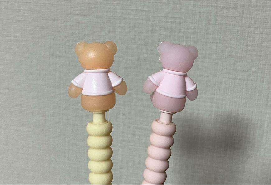 筆者撮影（キャンドゥ、ファンシーシャープペンシルカラフルベア）