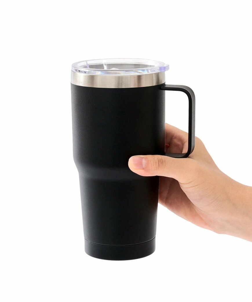 出所：3COINS公式　CAR用保冷蓋つきタンブラー