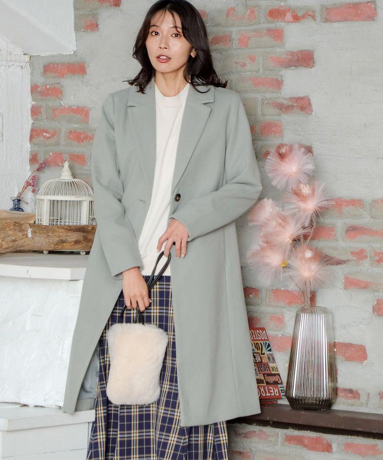 出所：ハニーズ公式通販サイト チェスターコート