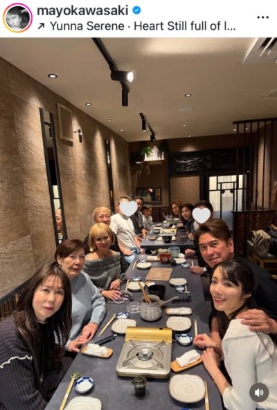 出所：川﨑麻世のInstagram（＠mayokawasaki）参照日：2026年4月2日