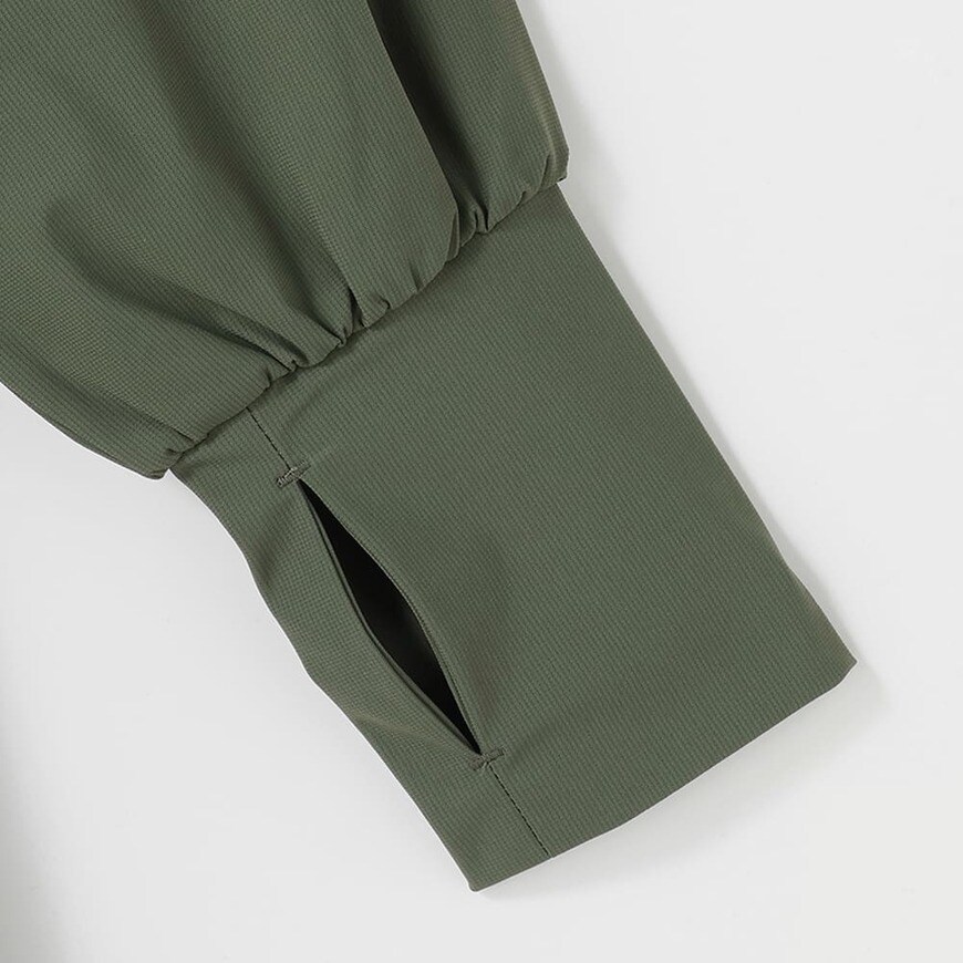 出所：ワークマン公式オンラインストア　レディースクール撥水UVパーカーロング