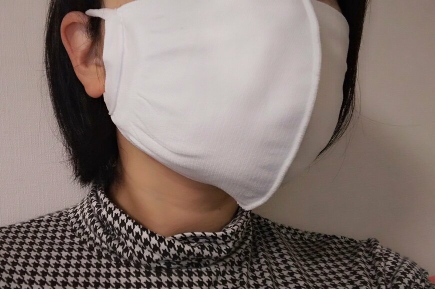 東レの素材使用「しまむら」日本製2枚490円「楽フリーマスク」呼吸楽ちん