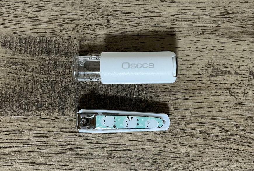 キャンドゥ、ミニ爪切り　シマエナガ画像