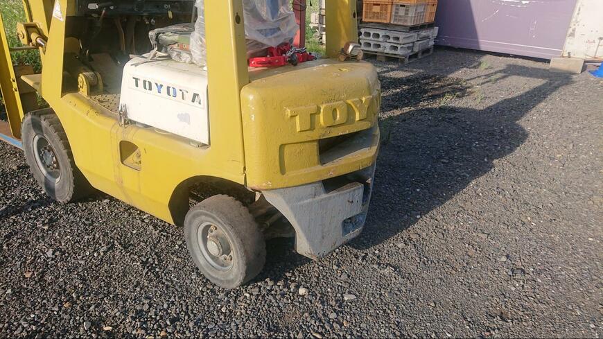 フォークリフトの写真