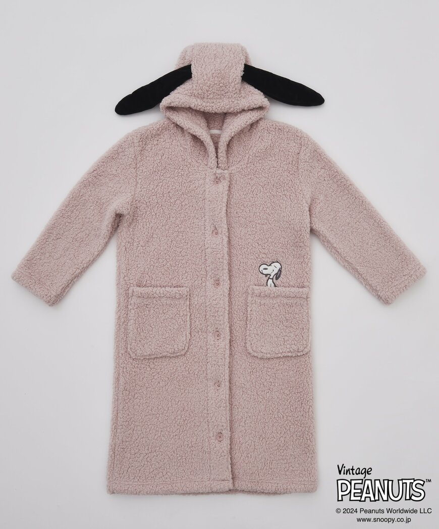 PEANUTS MORE SLEEP 着る毛布
