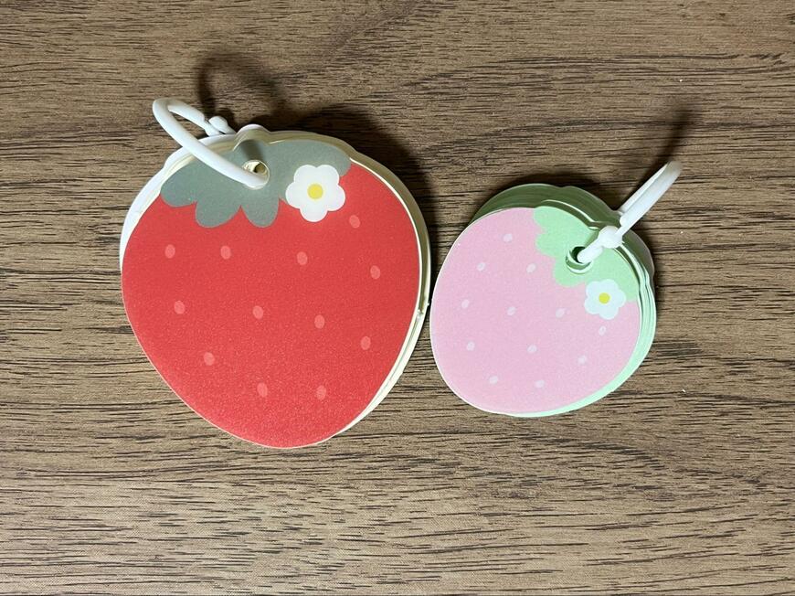 キャンドゥ、単語帳 2P いちご画像