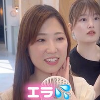 【劇的】エラ張りが悩みの女性　長めの「くびれボブ」で顔周り激変！イメチェン成功に拍手