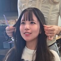 「丸顔ぽく見られたい」面長に悩む女性が顔まわりカットでイメチェン！「可愛い」と大満足