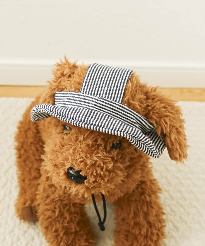 3COINS公式　ペット用デニムハット