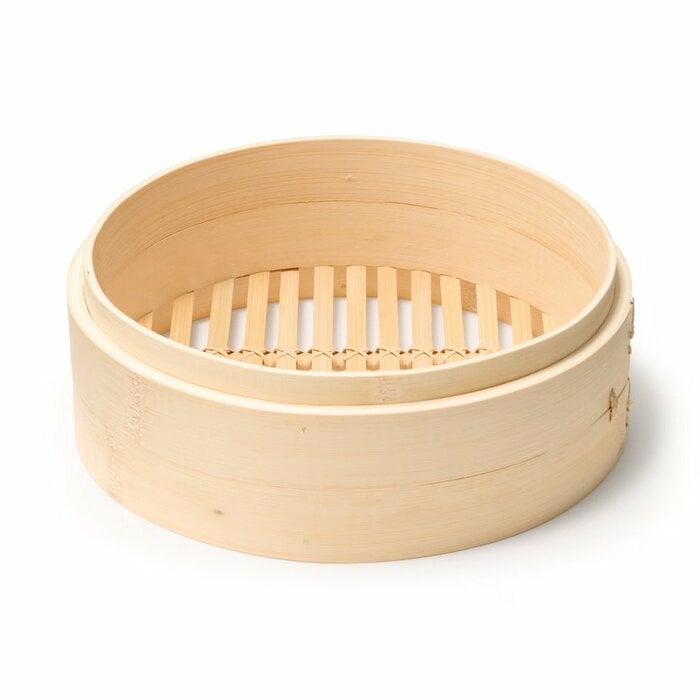 ふわふわ料理が毎日楽しめる「竹材 蒸篭」