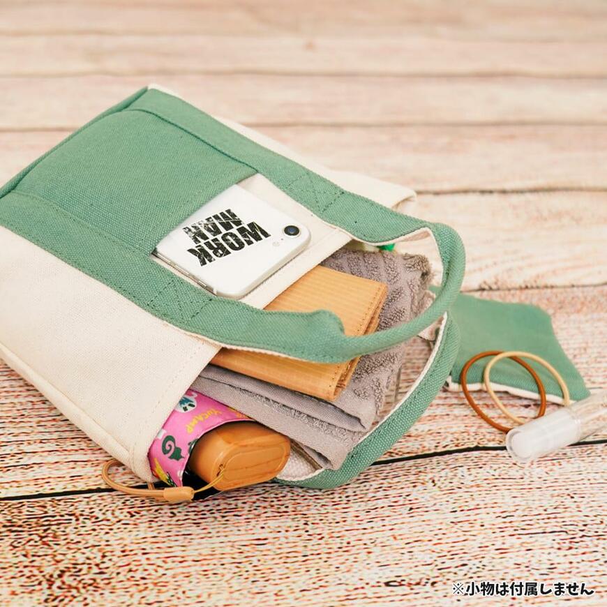 出所：ワークマン公式オンラインストア キャンバストートS＆ポーチSセット