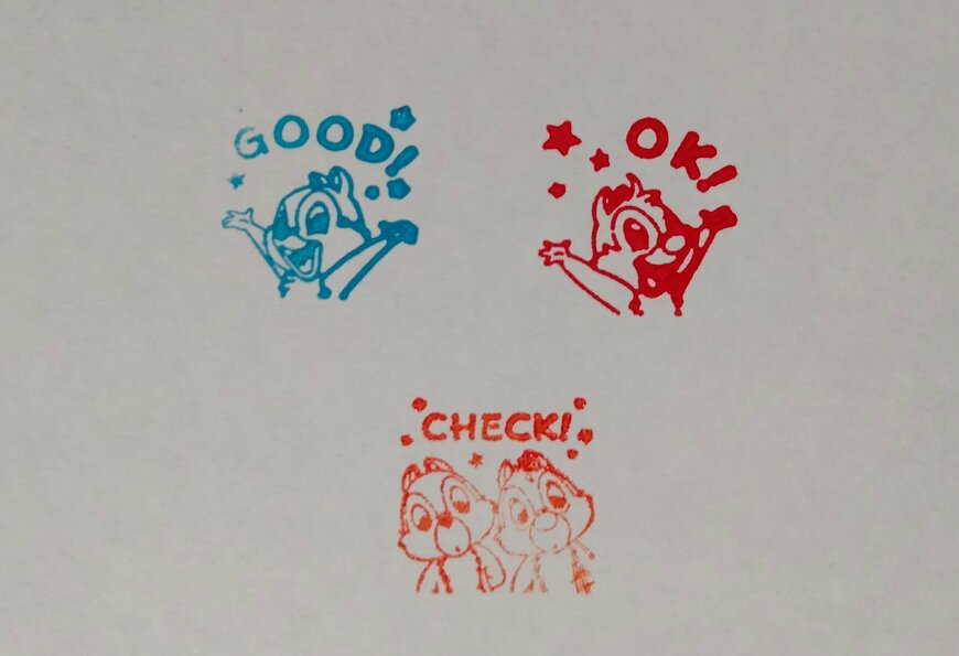 筆者撮影（ダイソー、3段式スタンプ）