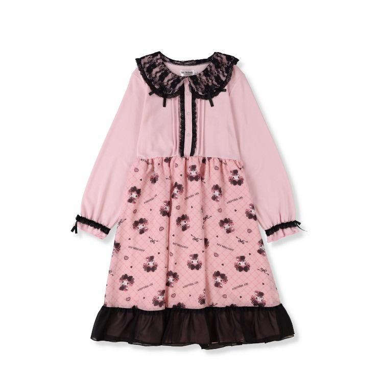 出所：しまむら公式オンラインストア レディース　ルームワンピース（マイメロディ）