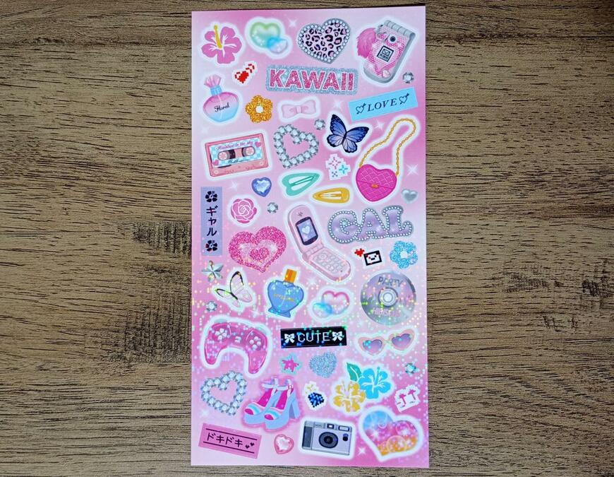 筆者撮影（セリア、TOPPiNG LAB Y2K ギャル）