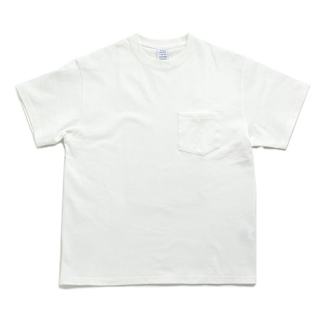 JEMORAGAN - 20/2 度詰め天竺 ヘビーウェイト クルーネック ¥3,780（税込）