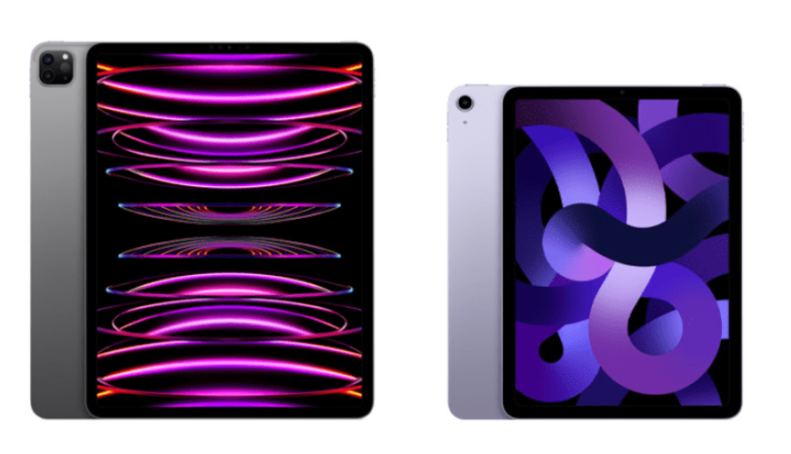 iPad Air（第5世代）とiPad Pro（第6世代）の違いは？スペック比較！どっちがおすすめか