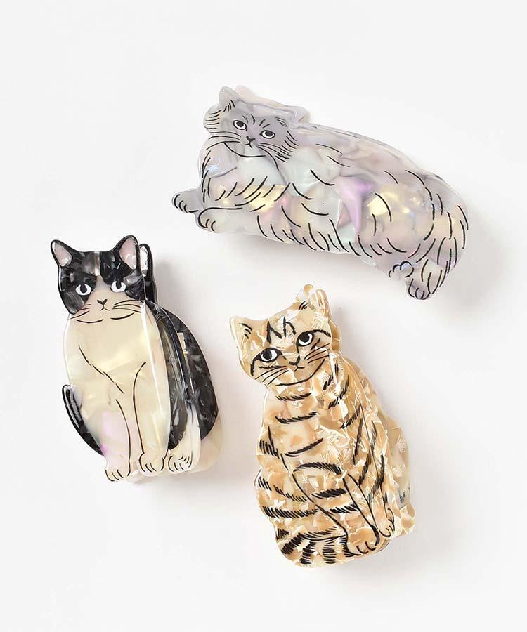 ブルーブルーエ、松尾ミユキキャットヘアクリップの画像