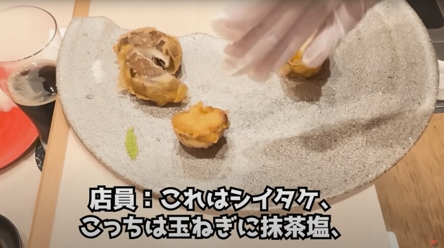 イタリア人カップル初めての天ぷら