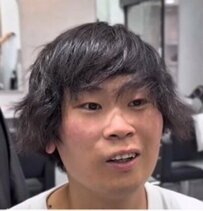 自分で髪を切ってしまった男性　プロの手で印象激変した姿が話題！
