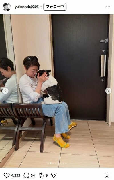 安藤優子のInstagram投稿