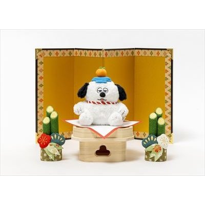 SNOOPY'S BROTHER OLAF 鏡餅オラフのぬいぐるみチャーム BOOK