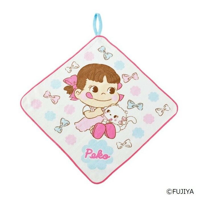 キュートペコ ループタオル3枚組