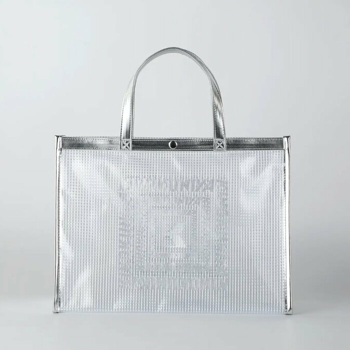 【紀ノ国屋】「クリアミディアムバッグ」