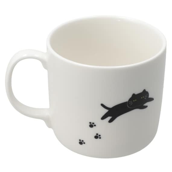 出所：ニトリ公式　【デコホーム商品】マグ(デコネコフェイス cDN04)