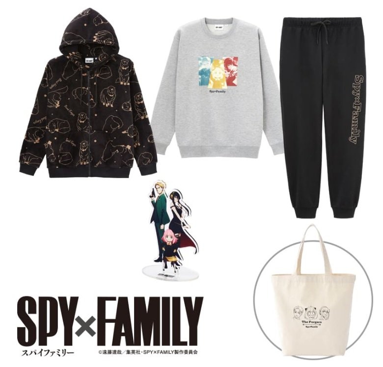 出所：しまむら 公式オンラインストア メンズ SPY×FAMILY【5点セット】