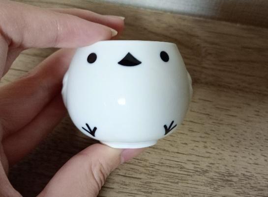 出所：筆者撮影（セリア、フリーカップ ころころシマエナガ）