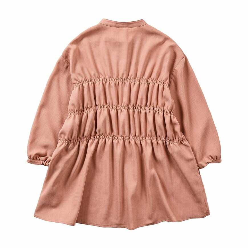 ワークマン公式　レディースリネンライクソロナ(R)シャーリングブラウス