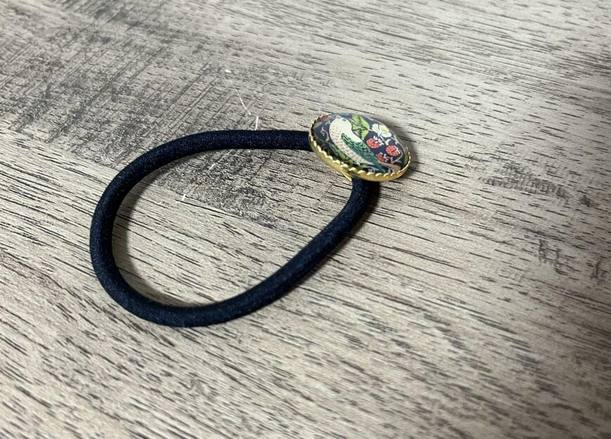 キャンドゥ、メタルモチーフヘアゴム画像