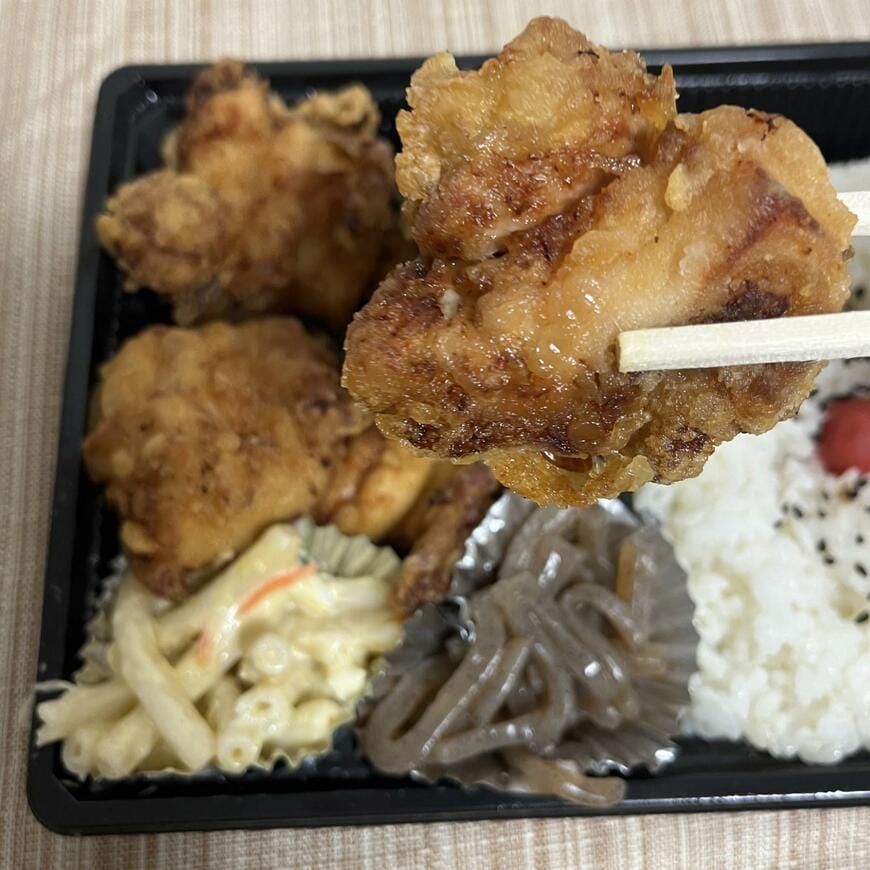 ジューシーなからあげ