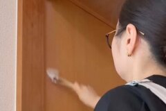 【築35年アパート】押し入れを「ワークスペース」に改造　壁のリメイクでおしゃれ空間に変身
