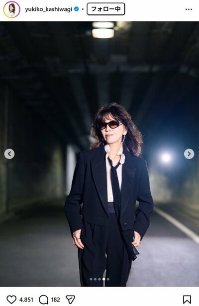 柏木由紀子のInstagram投稿