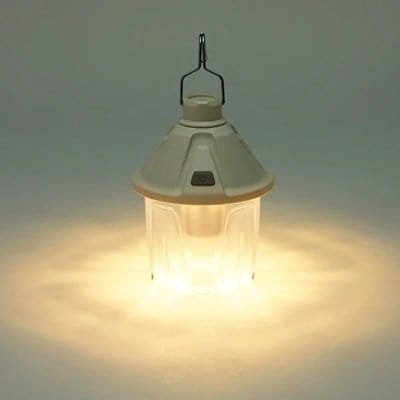 ホームコーディ 光が明るく広がるLEDランタン