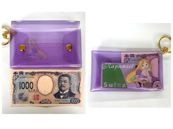 クリアポーチ(ラプンツェル)チャーム付