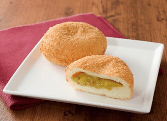ローソンの新商品：天下一品監修　こってりカレーパン