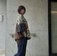 【還暦マダム】推しブランドYellow by TAKAHISA MASUDAのチェックシャツ　ビッグサイズ×デニムのコーデが素敵