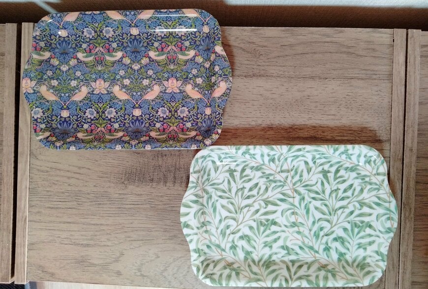 筆者撮影（セリア、トレー ウィリアム・モリス）